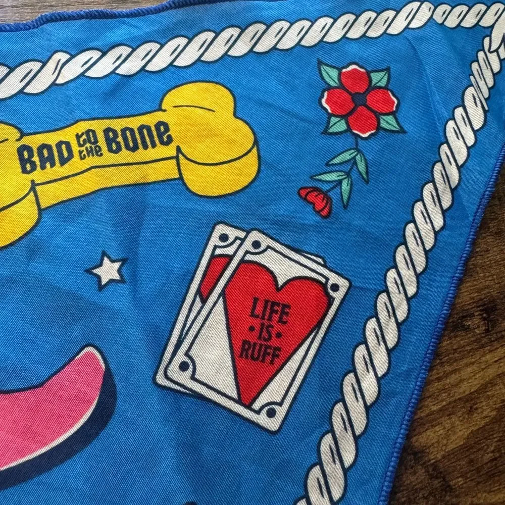 Dutch Bros Coffee Dutch Pup‎ Dog Bandana National Dog Day 2024